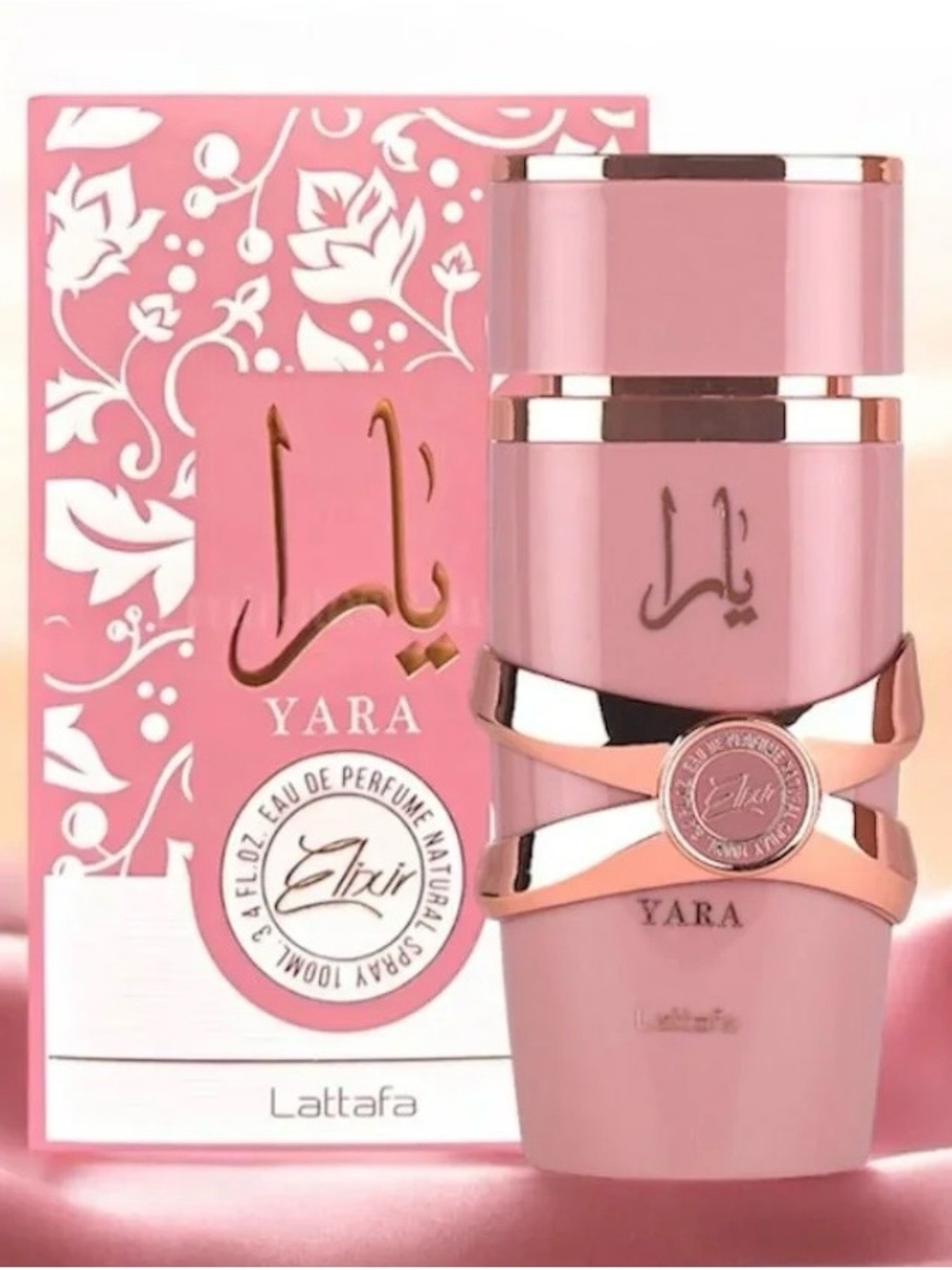Yara Women’s Elixir 3.4 oz — Pink Elegant Floral